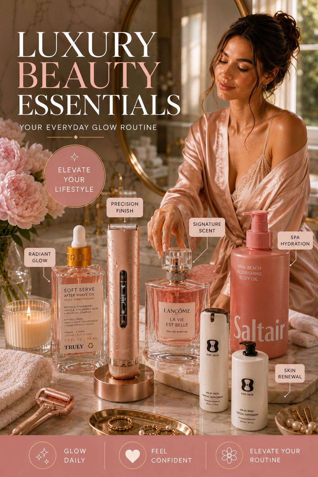 Luxury Beauty Essentials curated by Diamond Monroe