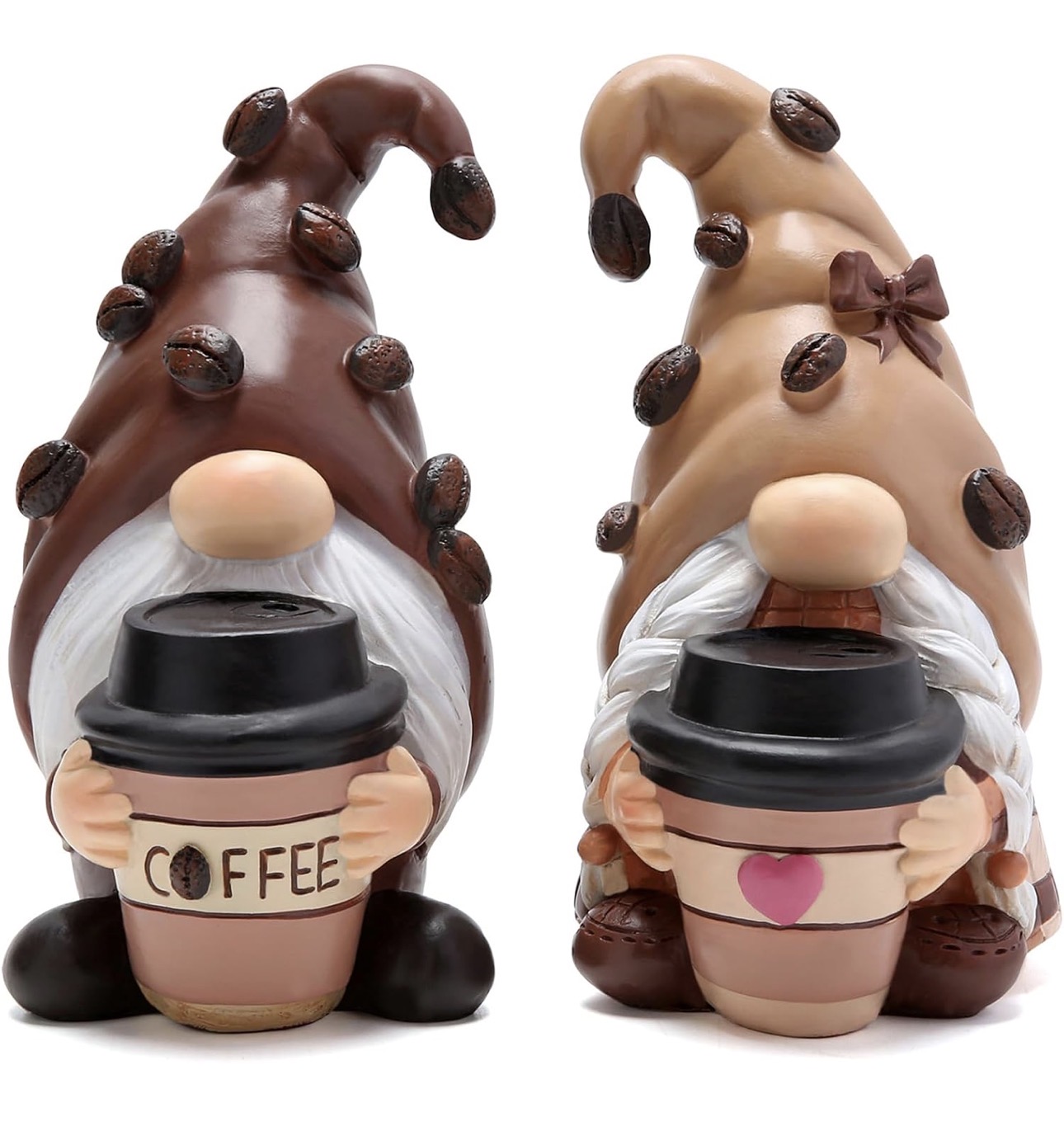 Cute coffee gnomes for a seasonal coffee bar