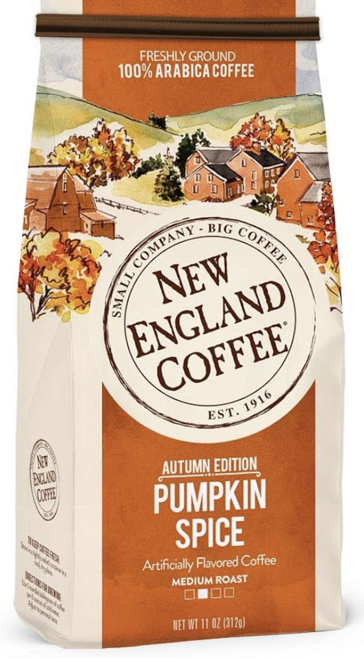 Pumpkin spice coffee for a Thanksgiving coffee bar