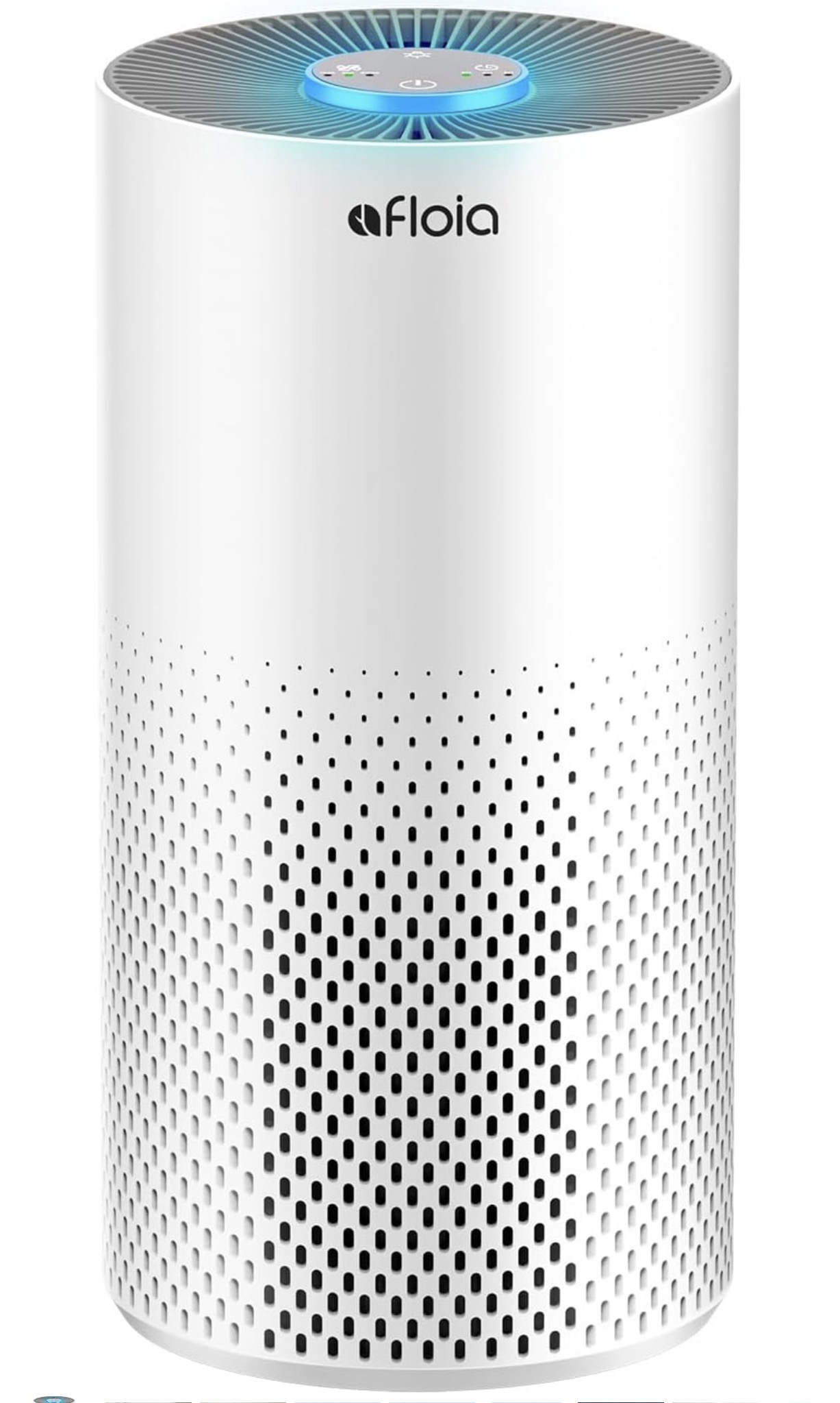 Compact air purifier for a college dorm room