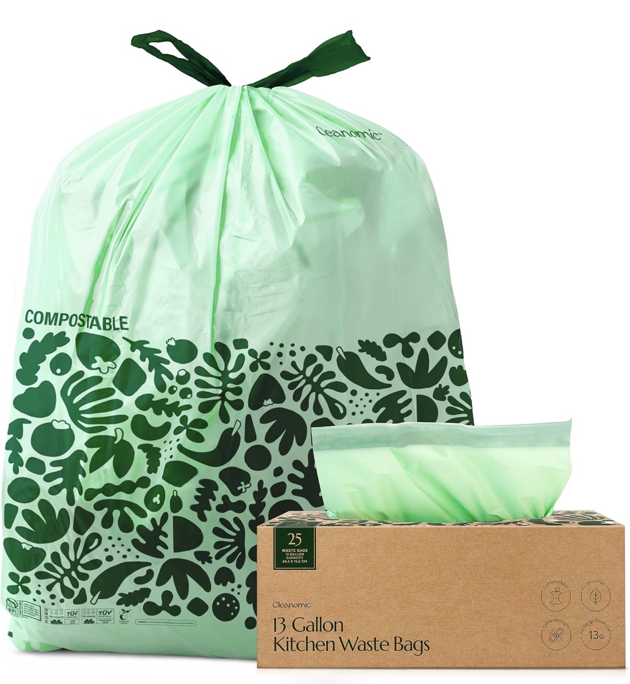 Biodegradable trash bags